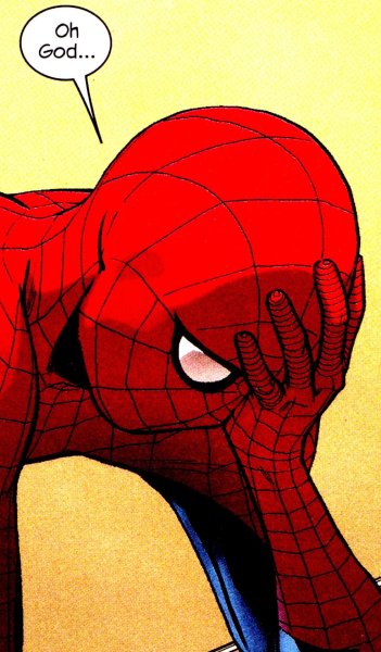 Человек паук арт