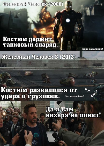 Шутки про железного человека