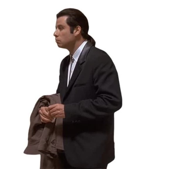 Растерянный Джон Траволта