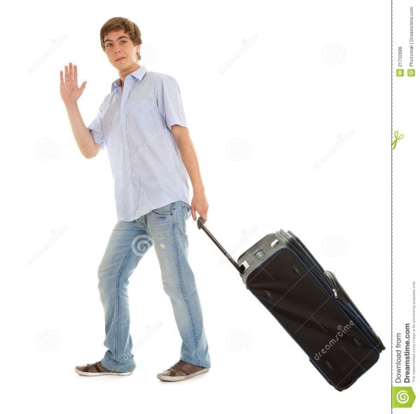 Мужик с чемоданом