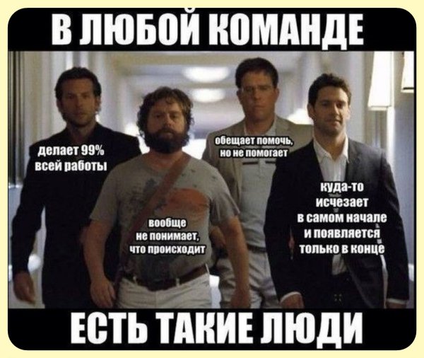 Мемы про команду