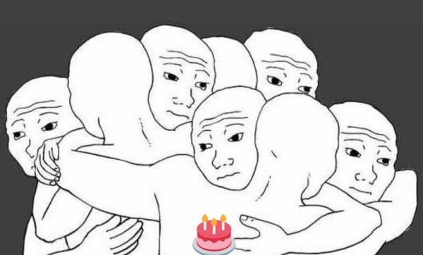 Wojak обнимается