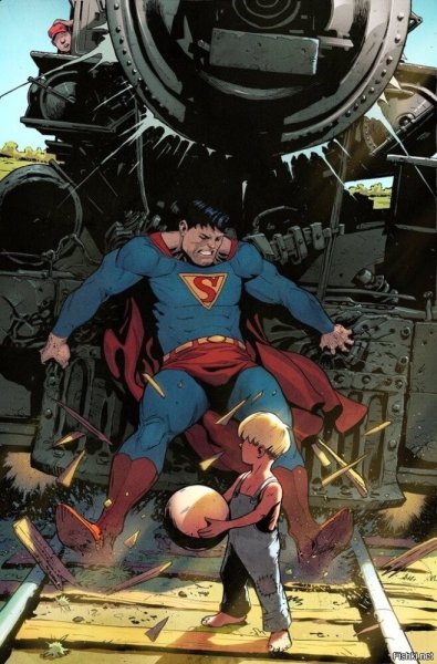 Поезд комикс