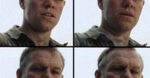 Стареющий Мэтт Дэймон