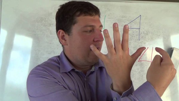 Человек пересчитывает по пальцам