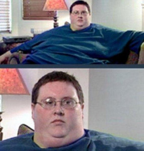 Похудел Толстяк Дэвид Смит