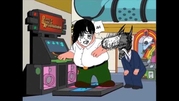 Человек бензопила меме