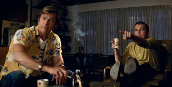 Ди Каприо Мем однажды в Голливуде