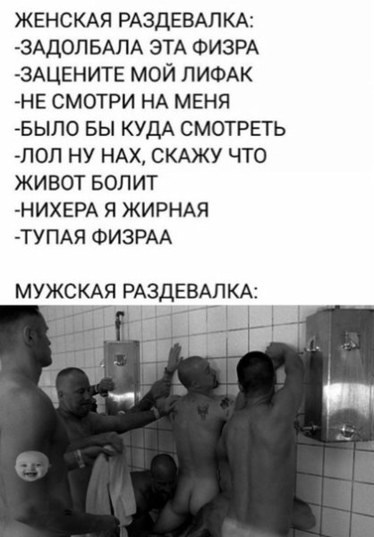 Школьная мужская раздевалка