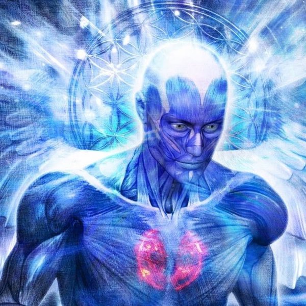 Синий мужик