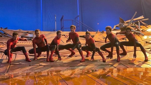 Том Холанд Эндрю Гарфилд и том Холанд