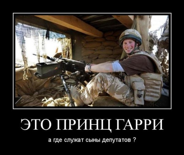 Демотиватор служил не служил