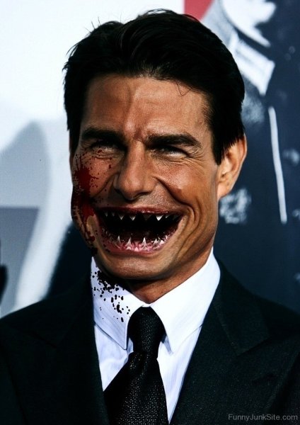 Том Круз зубы