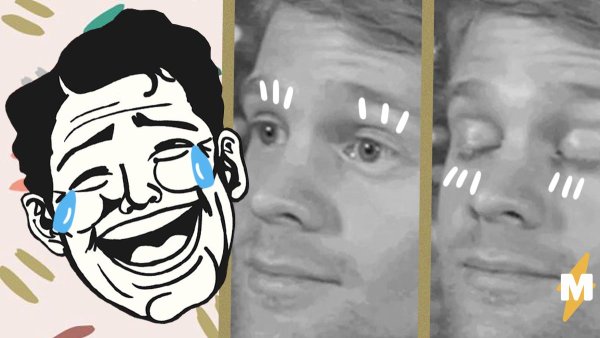 Два мужика показывают назад