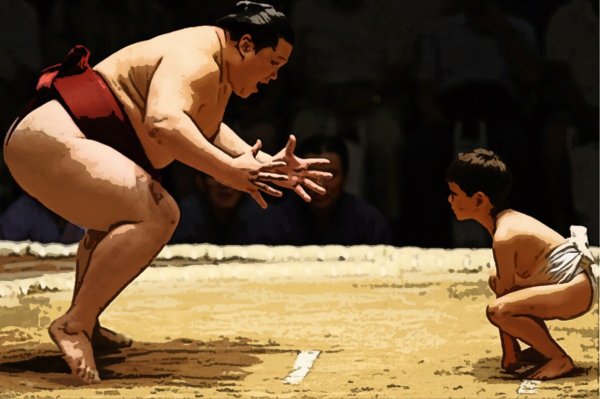 Камалитдинов- борец сумо