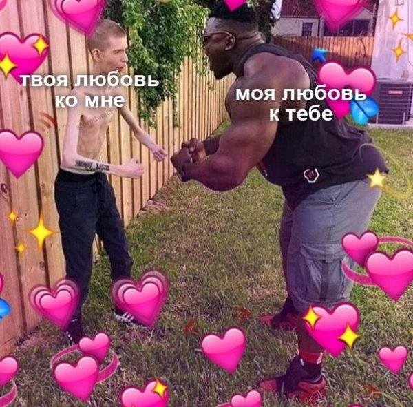 Милые мемы с признанием в любви