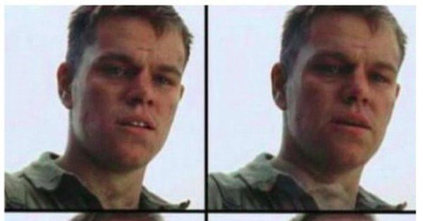 Мэтт Дэймон Мем старение