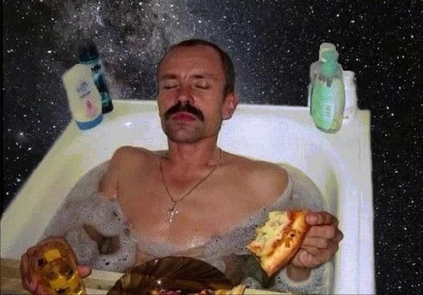 Мужики в ванной