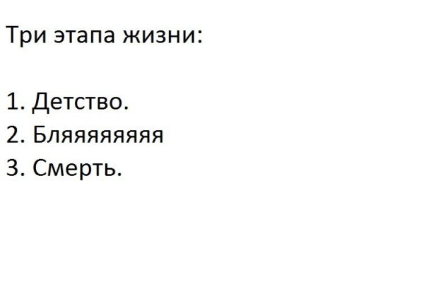 Стадии жизни Мем