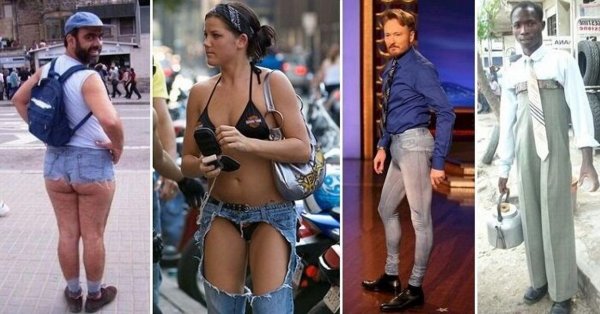 Натянутые штаны