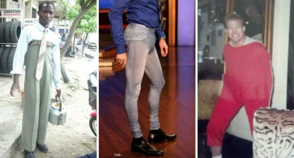 Смешные мужские штаны