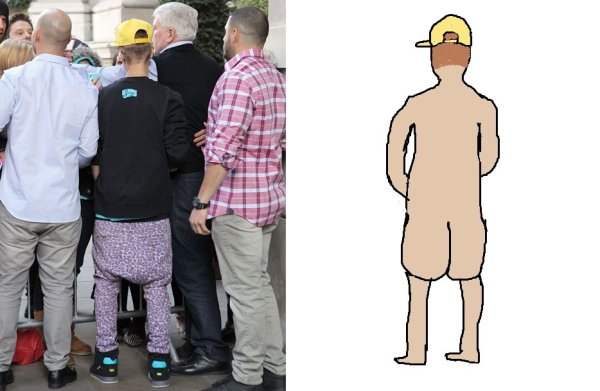 Спущенные штаны у мужчин