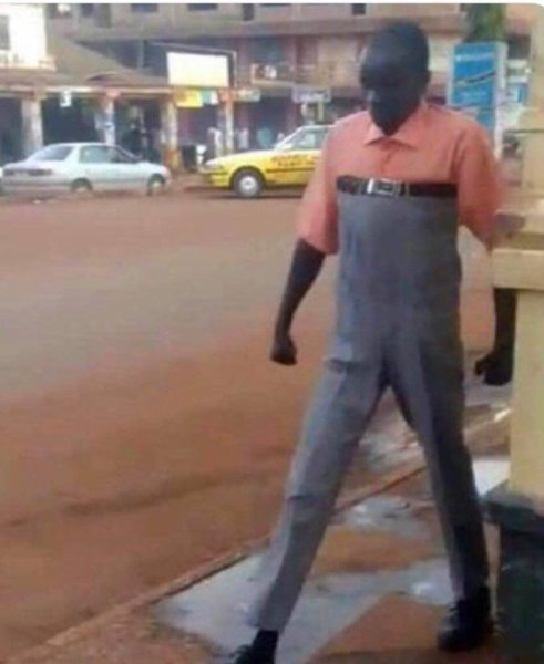 Натянутые штаны