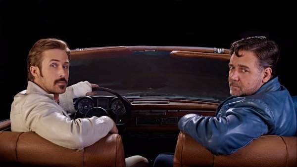 Райан Гослинг славные парни Мем