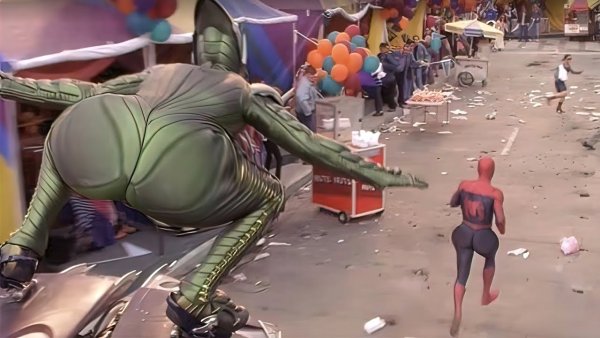 Человек паук Мем