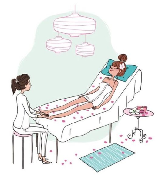 Массаж рисунок