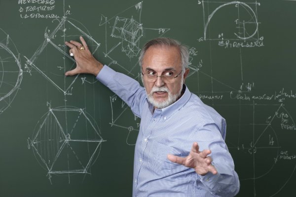 Математик у доски