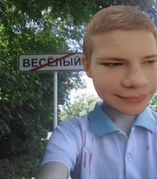 Веселый Мем мальчик