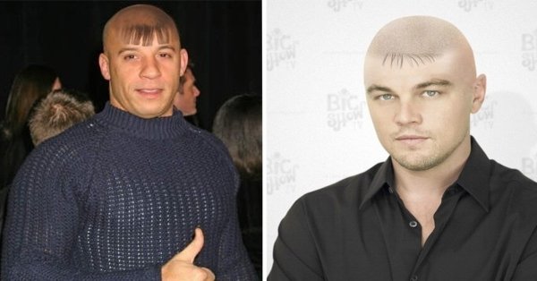 Ди Каприо стрижка чёлка