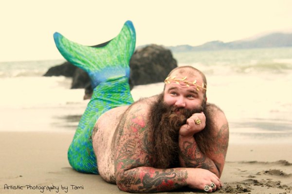 Русалка с бородой