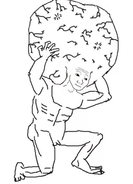 Мем с большим мозгом