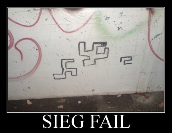 Тяжело быть нацистом