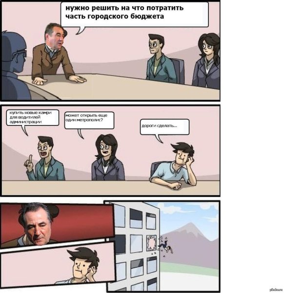 Мем совещание выбрасывают из окна
