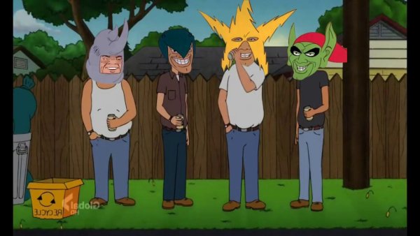 Рино Стервятник электро зеленый Гоблин