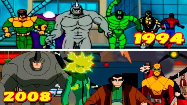 Зловещая шестерка человек паук 1994