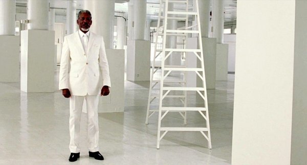 Морган Фримен в фильме Брюс Всемогущий