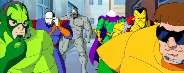 Зловещая шестерка человек паук мультфильм 1994