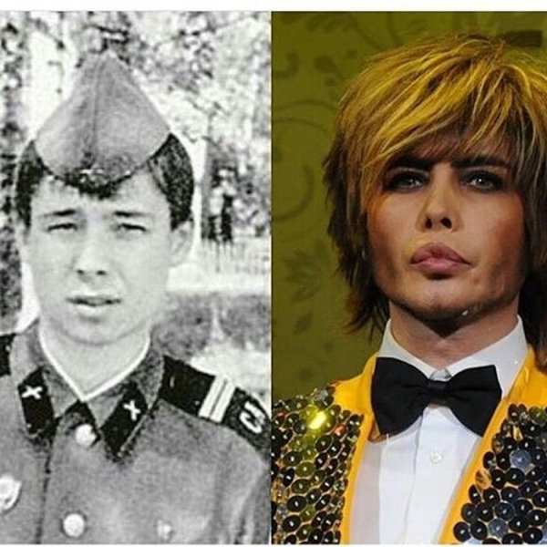 Сергей Зверев в молодости и сейчас