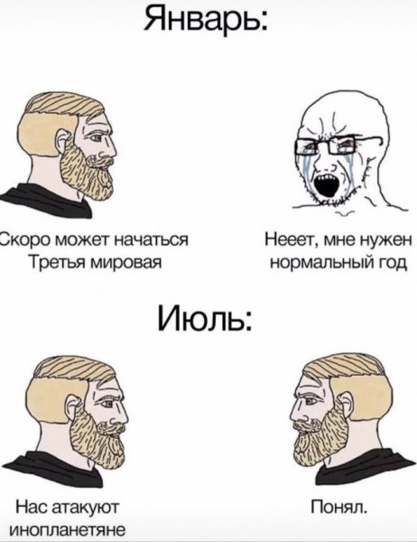 Бородатый мужик Мем
