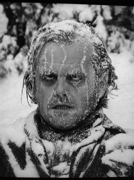 Джек Николсон сияние замерз