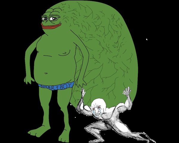 Пепе с большим мозгом