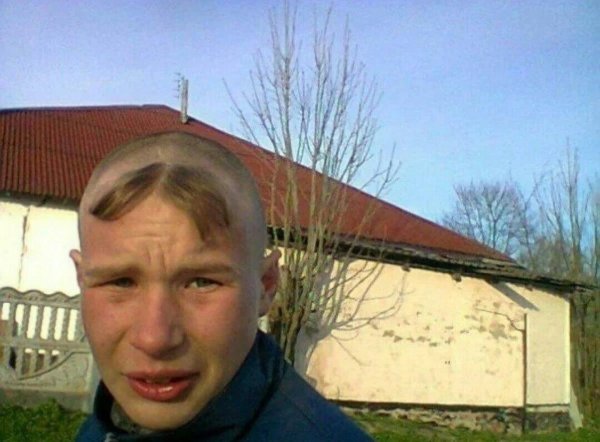 Сельские прически мужские