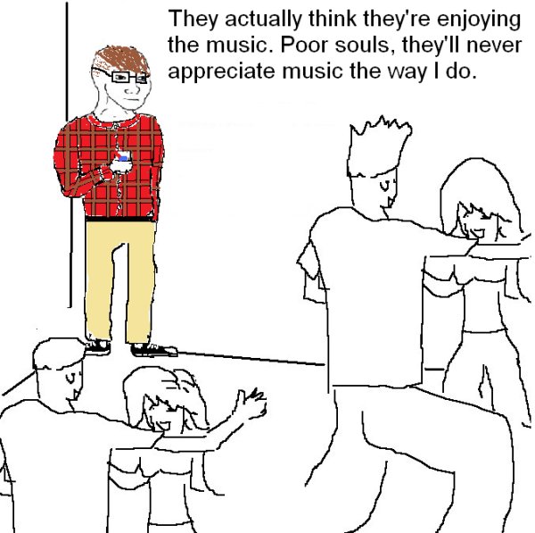 Чувак в углу Мем