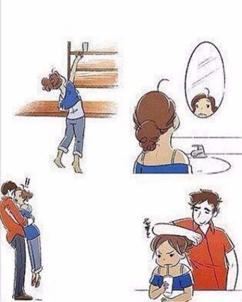 Мемы про разницу в росте