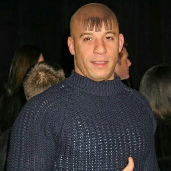 Стрижка вин дизель челочка