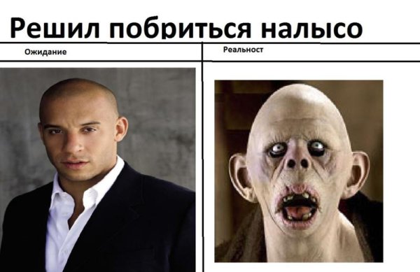 Шутки про лысых